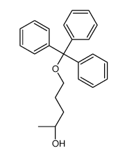 (2S)-5-trityloxypentan-2-ol Structure