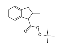 tert-butyl 1-indanperacetate结构式