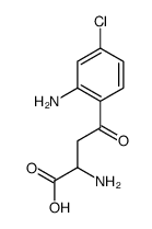 4-chlorokynurenine structure