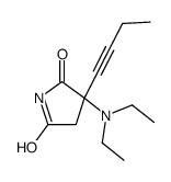 diethylamino-2-butynylsuccinimide结构式