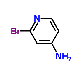 2-Bromo-4-pyridinamine structure