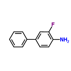 4-Amino-3-fluorobiphenyl结构式