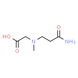 Glycine, N-(3-amino-3-oxopropyl)-N-methyl- (9CI)结构式