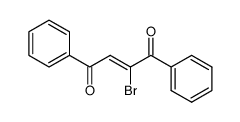 2-bromo-1,4-diphenyl-2-butene-1,4-dione Structure