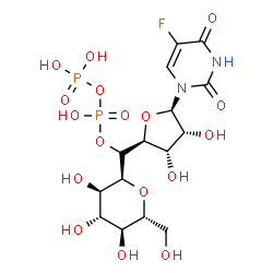 5-fluorouridine diphosphate glucose结构式