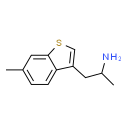 Benzo[b]thiophene-3-ethanamine, alpha,6-dimethyl- (9CI)结构式