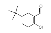5-(tertbutyl)-2-chlorocyclohex-1-enecarbaldehyde结构式