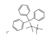 triphenyl(2-(trimethylsilyl)propan-2-yl)phosphonium iodide结构式