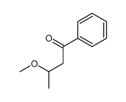 3-methoxy-1-phenylbutan-1-one结构式