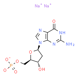 5'-Guanylic acid, 2'-deoxy-, monosodium salt picture
