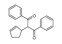 2-(CYCLOPENT-2-ENYL)-1,3-DIPHENYLPROPANE-1,3-DIONE结构式