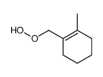 1-(Hydroperoxymethyl)-2-methylcyclohex-1-en Structure