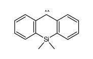 10,10-dimethyl-10-silaanthracen-9(10H)-ylidene结构式