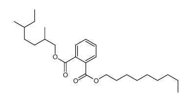 2,5-dimethylheptyl nonyl phthalate结构式
