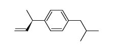 1-isobutyl-4-[(R)-1-methylallyl]benzene结构式