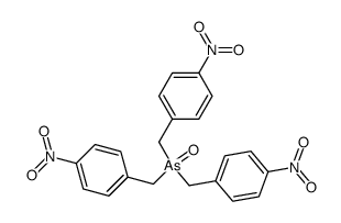 tris-(4-nitro-benzyl)-arsine oxide结构式