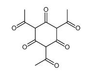 2,4,6-triacetyl-cyclohexane-1,3,5-trione Structure