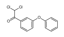 2,2-dichloro-1-(3-phenoxyphenyl)ethanone Structure