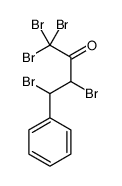 1,1,1,3,4-pentabromo-4-phenylbutan-2-one结构式