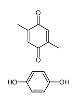 2,5-dimethyl-1,4-benzoquinone and 2 1,4-hydroquinone结构式