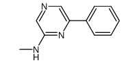 N-Methyl-6-phenylpyrazin-2-amine Structure