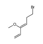 (Z)-6-bromo-3-methoxyhexa-1,3-diene结构式