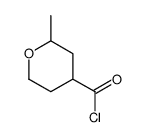 2H-Pyran-4-carbonyl chloride, tetrahydro-2-methyl- (9CI) Structure