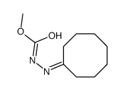 methyl N-(cyclooctylideneamino)carbamate Structure
