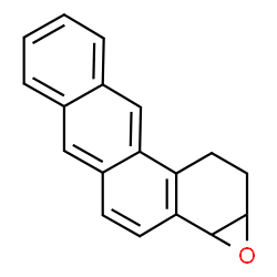 Benzo(6,7)phenanthro(1,2-b)oxirene, 1a,10,11,11a-tetrahydro-, (1aR-cis )- structure