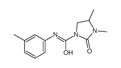 3,4-dimethyl-N-(3-methylphenyl)-2-oxoimidazolidine-1-carboxamide Structure