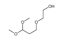 2-(3,3-dimethoxypropoxy)ethanol Structure