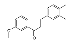 3-(3,4-DIMETHYLPHENYL)-3'-METHOXYPROPIOPHENONE结构式