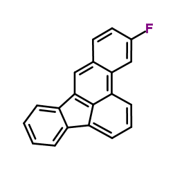 11-Fluorobenzo[e]acephenanthrylene Structure
