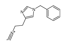 1-benzyl-4-(2-isocyanoethyl)imidazole结构式