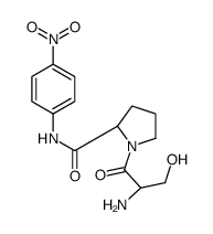 (2S)-1-[(2S)-2-amino-3-hydroxypropanoyl]-N-(4-nitrophenyl)pyrrolidine-2-carboxamide Structure