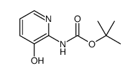 tert-Butyl (3-hydroxypyridin-2-yl)carbamate Structure