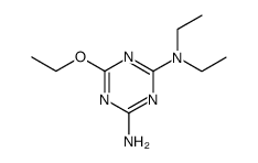 1,3,5-Triazine-2,4-diamine,6-ethoxy-N,N-diethyl-(9CI)结构式