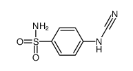 Benzenesulfonamide, 4-(cyanoamino)- (9CI) structure