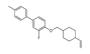 1-[(4-ethenylcyclohexyl)methoxy]-2-fluoro-4-(4-methylphenyl)benzene Structure