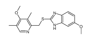 Omeprazole sulfide-d3结构式