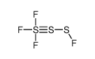 (trifluoro-λ4-sulfanyl)sulfanyl thiohypofluorite结构式