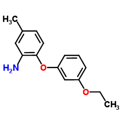2-(3-Ethoxyphenoxy)-5-methylaniline结构式