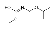 methyl N-(propan-2-yloxymethyl)carbamate结构式