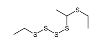 1-ethylsulfanyl-1-(ethyltetrasulfanyl)ethane Structure