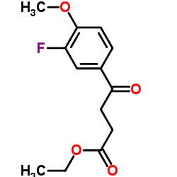 Ethyl 4-(3-fluoro-4-methoxyphenyl)-4-oxobutanoate picture