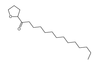 1-(oxolan-2-yl)tetradecan-1-one Structure