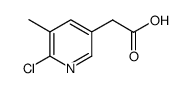 2-(6-chloro-5-methylpyridin-3-yl)acetic acid图片