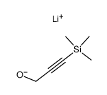 lithium 3-(trimethylsilyl)-2-propynolate Structure