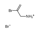 2-bromoprop-2-enylazanium,bromide结构式