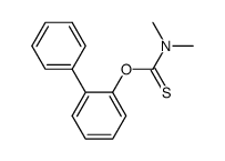 O-([1,1'-biphenyl]-2-yl) N,N-dimethylcarbamothioate Structure
